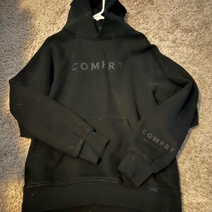 Black Comfrt weighted hoodie
